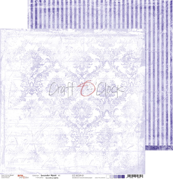 Lavender Mood 12x12" - 6 ks