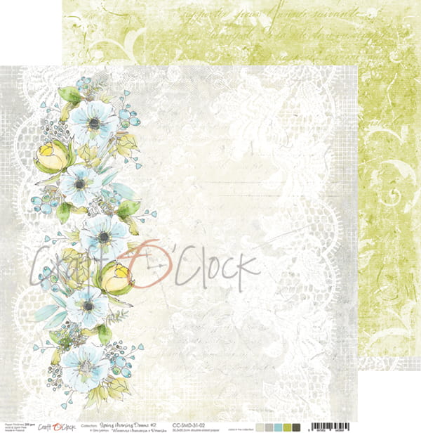 Spring Morning Dreams 12"x 12" - sada 6 ks