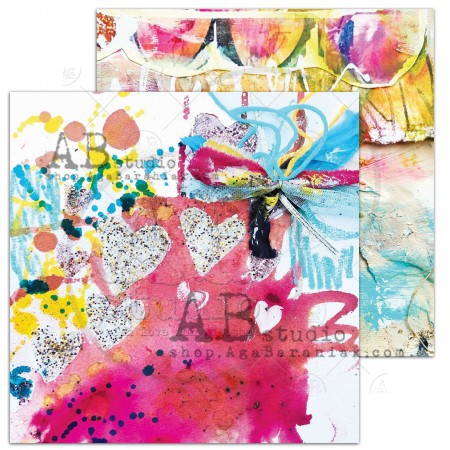 Glitter Stories 12x12" - sada 8 listů+1 list bonus