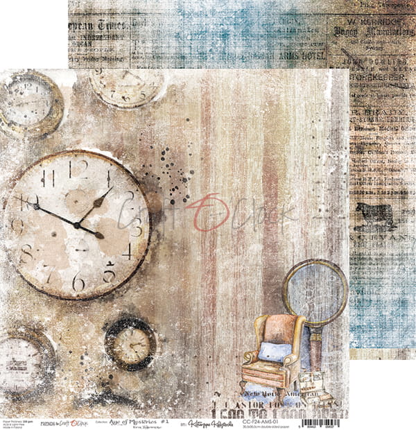Age of Mysteries 12"x 12" - sada 6 ks+ 1 ks k vystřižení