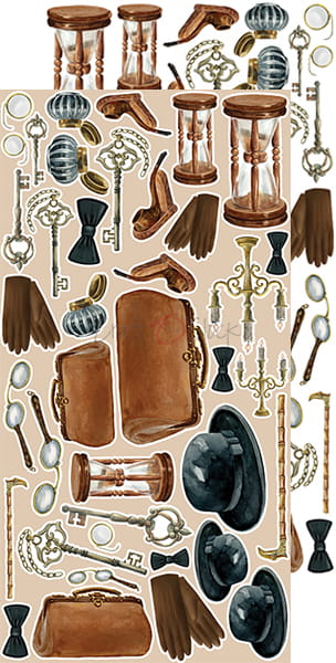 Age of Mysteries - obrázky k vystřižení