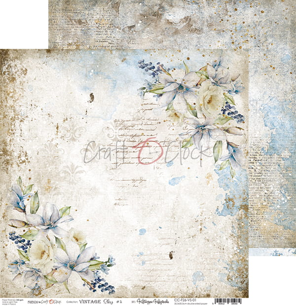 Vintage Sky 12"x 12" - sada 6 ks + 1 bonus