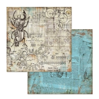 Mechanical Fantasy 12x12"- sada 10 listů