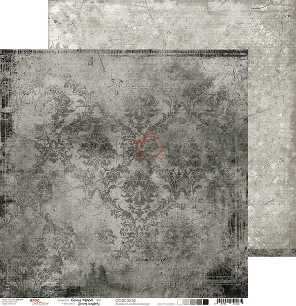 Grey Mood 12x12" - 6 ks
