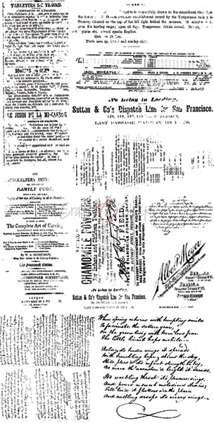 Potištěný velum 6 - 4 ks