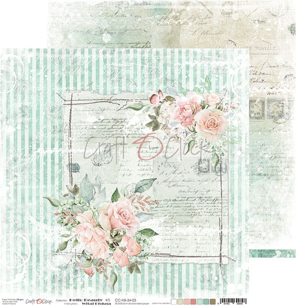 Hello Beauty 12"x 12" - sada 6 ks