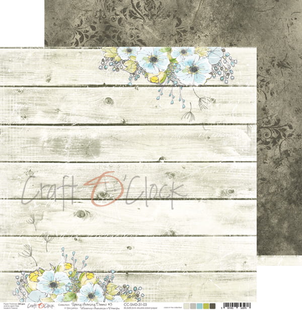 Spring Morning Dreams 12"x 12" - sada 6 ks