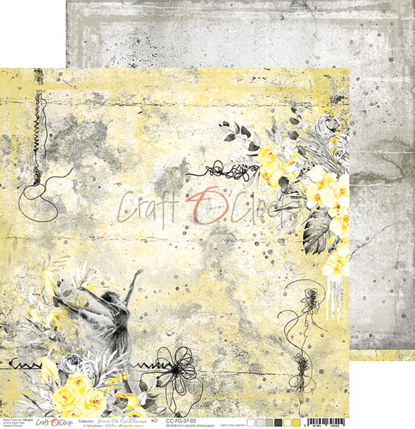 Force of Gentleness 12"x 12" - sada 6 ks