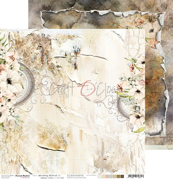 Blooming Retreat 12"x 12" - sada 6 ks