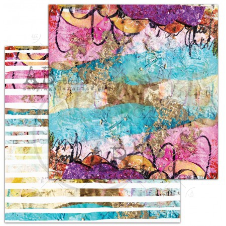 Glitter Stories 12x12" - sada 8 listů+1 list bonus