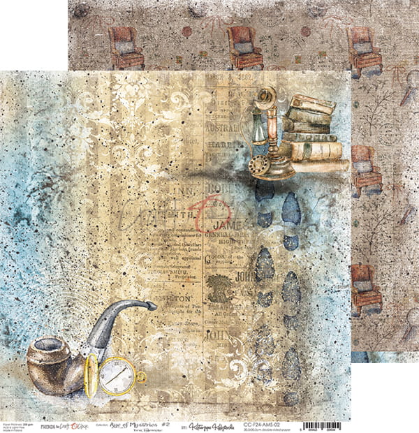 Age of Mysteries 12"x 12" - sada 6 ks+ 1 ks k vystřižení