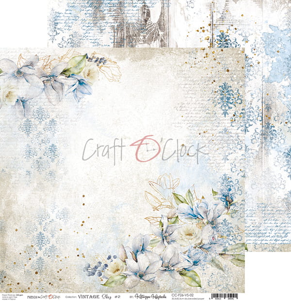 Vintage Sky 12"x 12" - sada 6 ks + 1 bonus