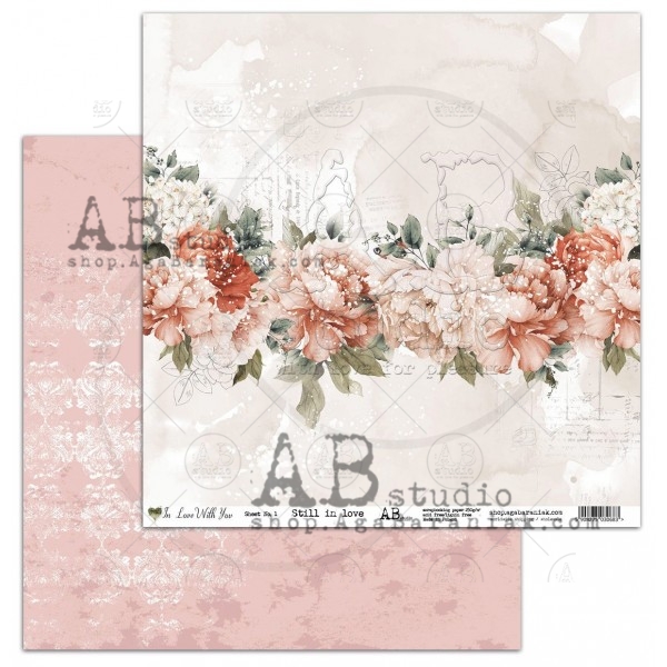 In Love with You 12x12" - sada 8 listů+1 bonus