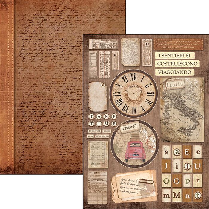 Ciao Bella A4 - sada 10 listů 