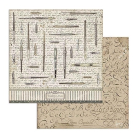 Calligraphy 12x12"- sada 10 listů