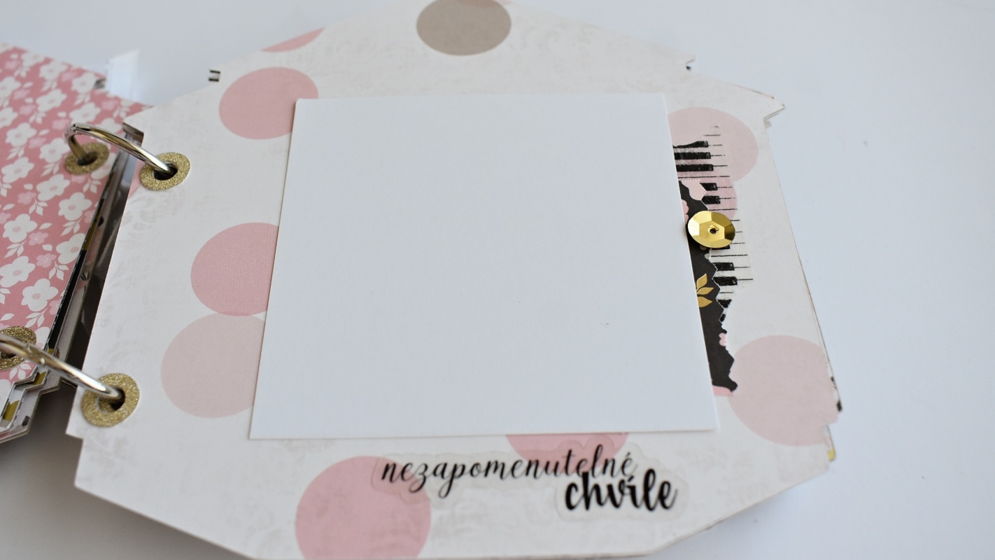 Svatební mini fotoalbum No.112