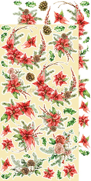 Christmas Time - obrázky k vystřižení 