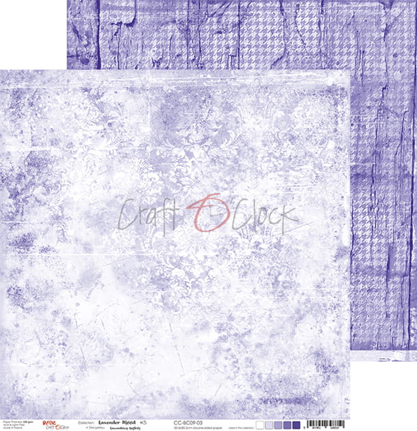 Lavender Mood 12x12" - 6 ks