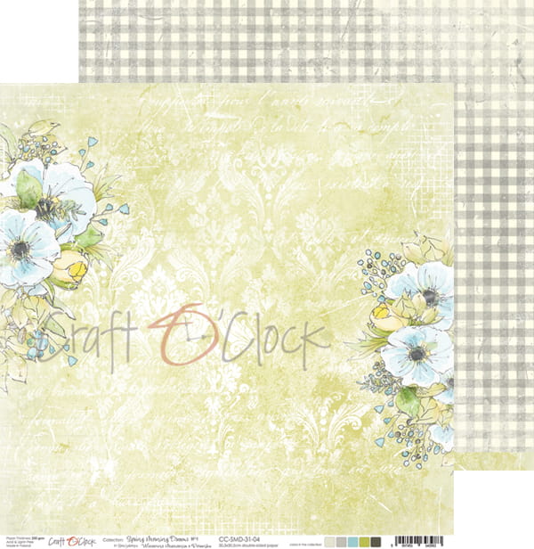 Spring Morning Dreams 12"x 12" - sada 6 ks