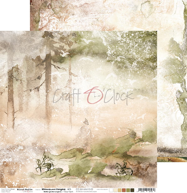 Bittersweet Heights 12"x 12" - sada 6 ks