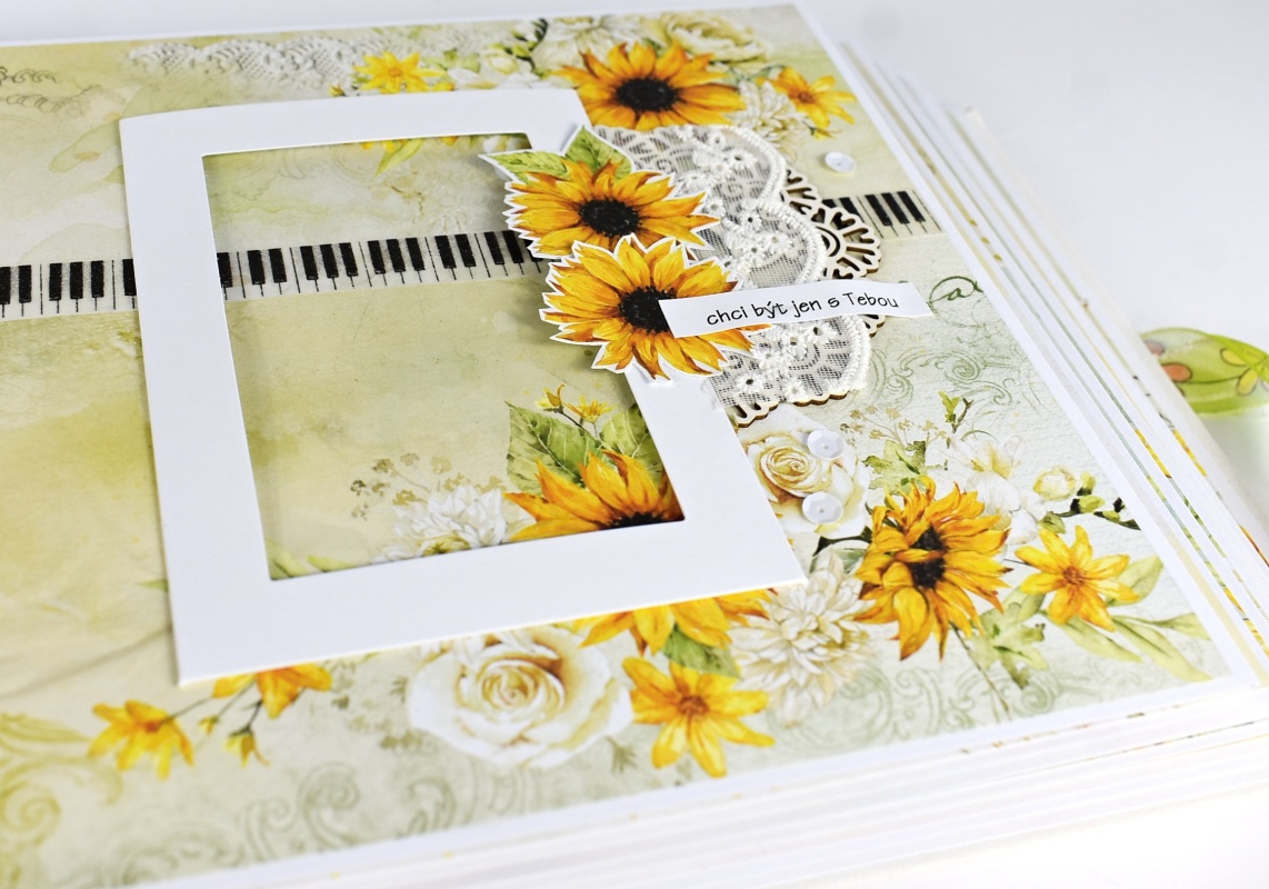 Svatební fotoalbum No.153 ... Slunečnice/Sunflower