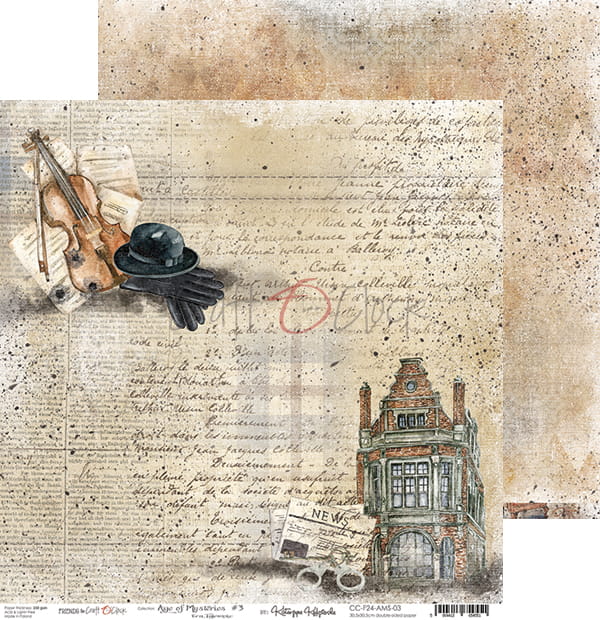 Age of Mysteries 12"x 12" - sada 6 ks+ 1 ks k vystřižení