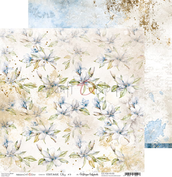 Vintage Sky 12"x 12" - sada 6 ks + 1 bonus