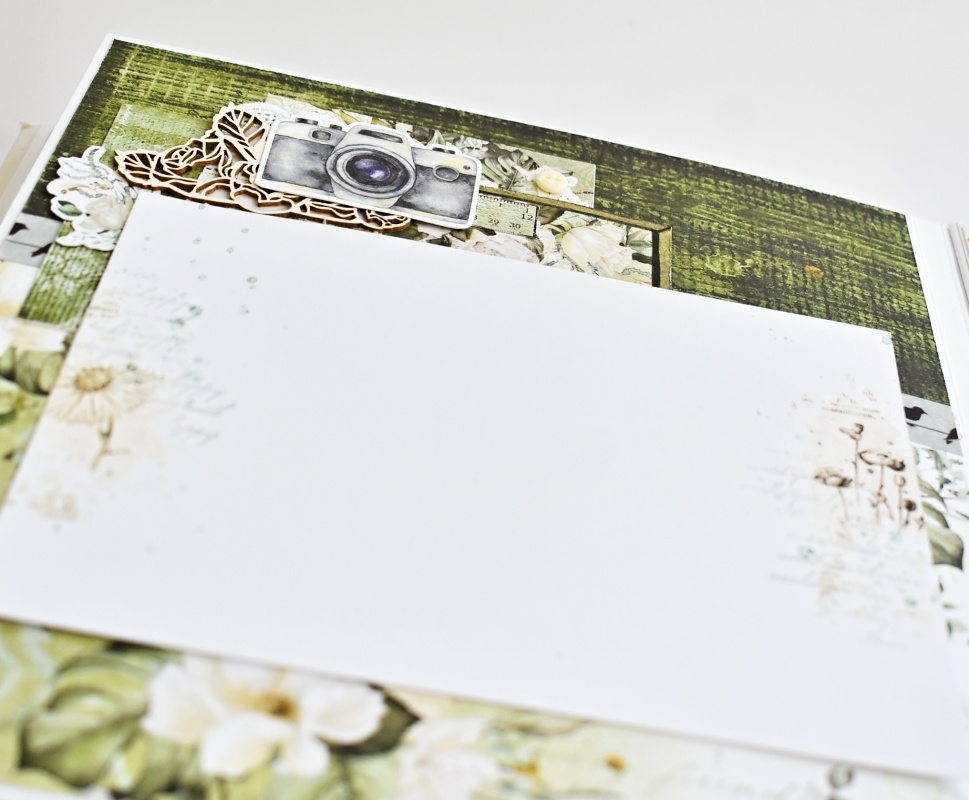 Svatební fotoalbum No.184 ... Zelenobílé/Greenery Invitation