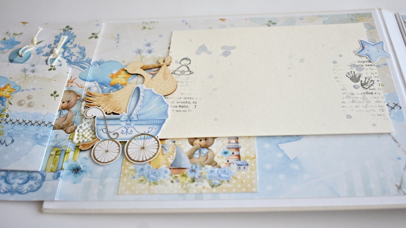 Fotoalbum pro miminko No.221 ... Vítej chlapečku !/Hello Baby Boy !
