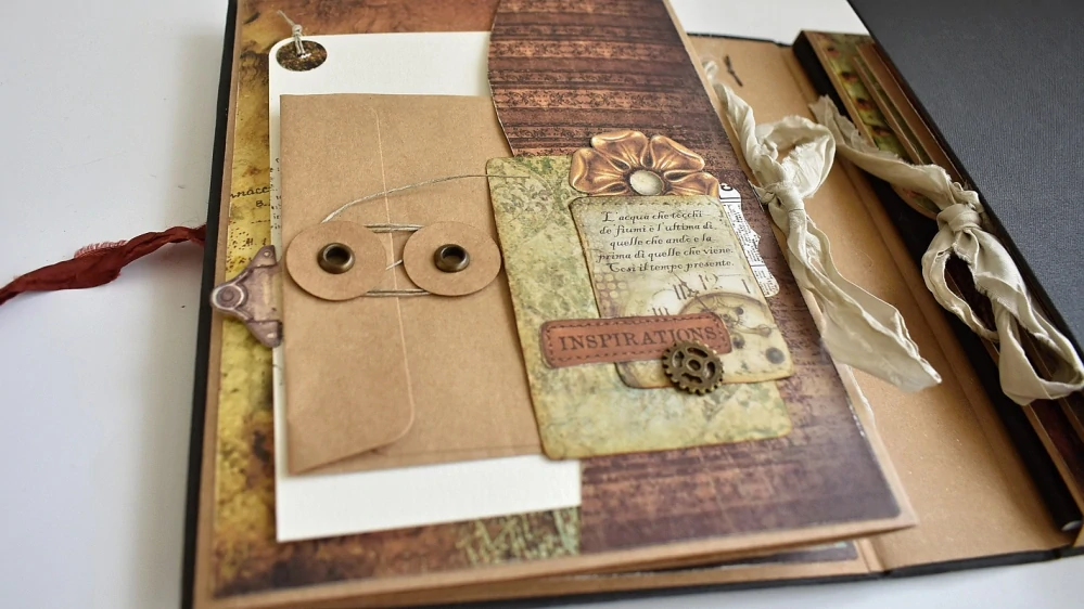 Art journal No.045 s retro zápisníkem