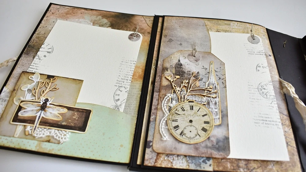 Art journal No.047 s retro zápisníkem