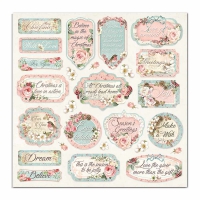 Pink Christmas 12x12"- sada 10 listů