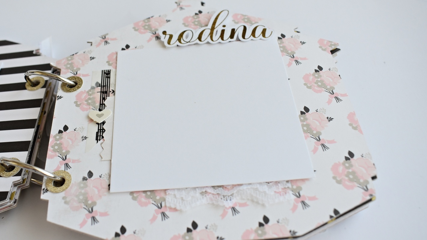 Svatební mini fotoalbum No.112