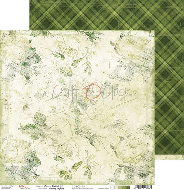 Green Mood 12x12" - 6 ks