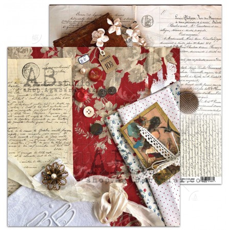 Never Too Late 12x12" - sada 8 listů+1 list k vystřižení