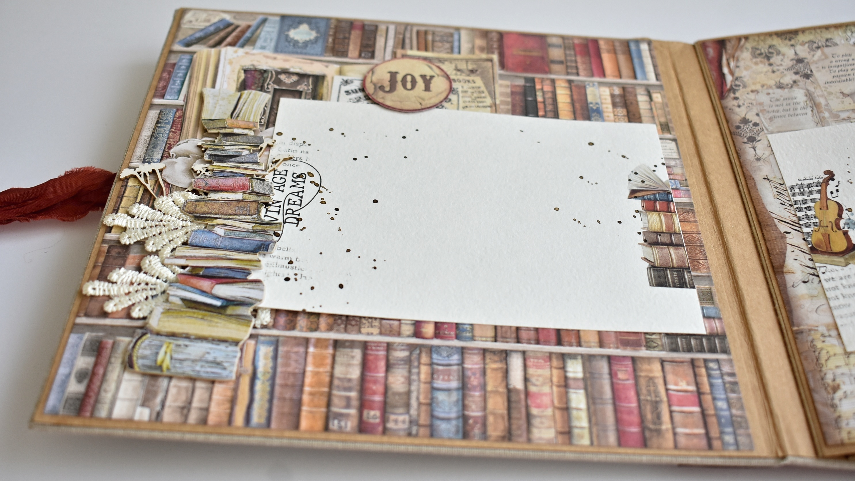 Fotoalbum No.192 ... Knihovna/Vintage Library