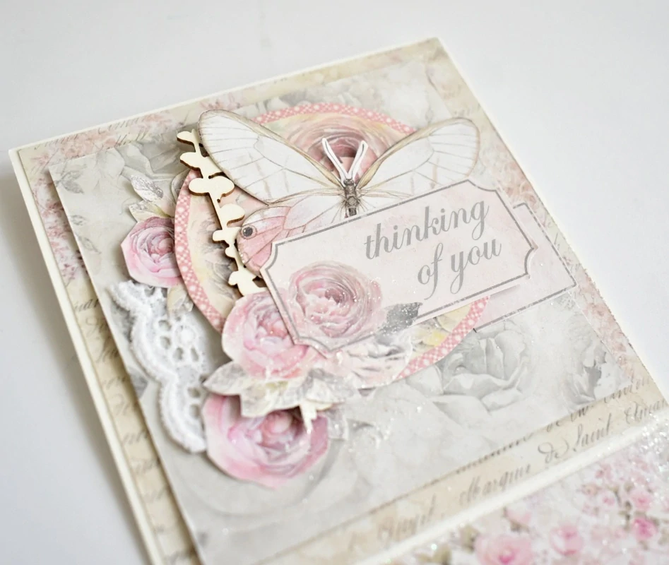 Svatební exploding box No.024 ... Shabby Rose