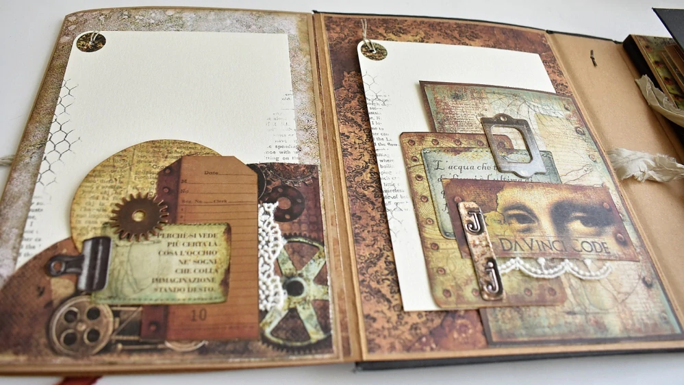Art journal No.045 s retro zápisníkem