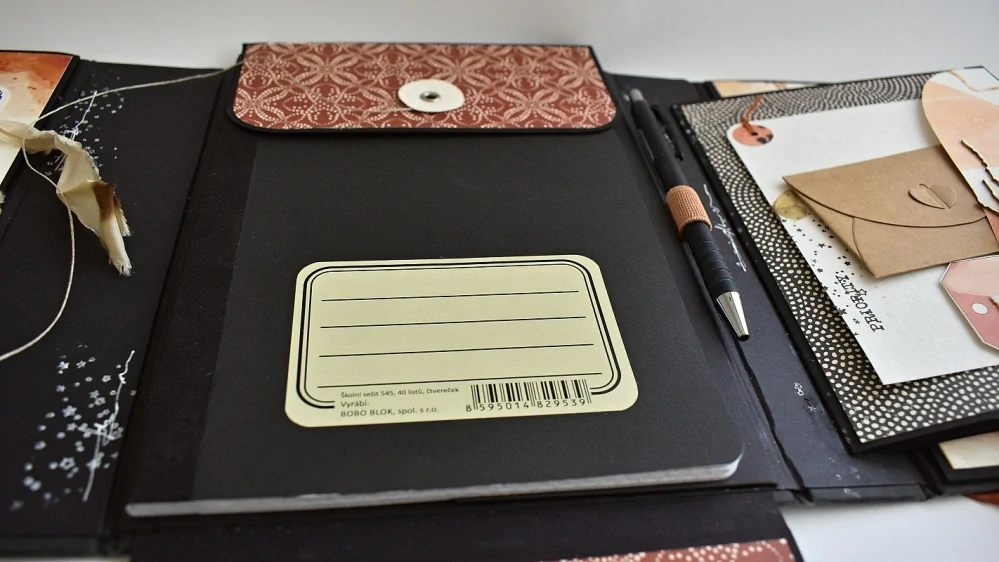 Art journal No.048 s retro zápisníkem