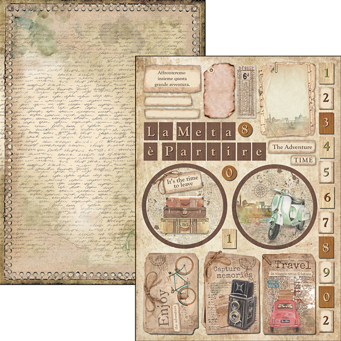 Ciao Bella A4 - sada 10 listů 