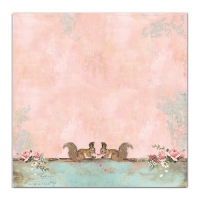Pink Christmas 12x12"- sada 10 listů