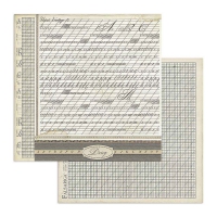 Calligraphy 12x12"- sada 10 listů