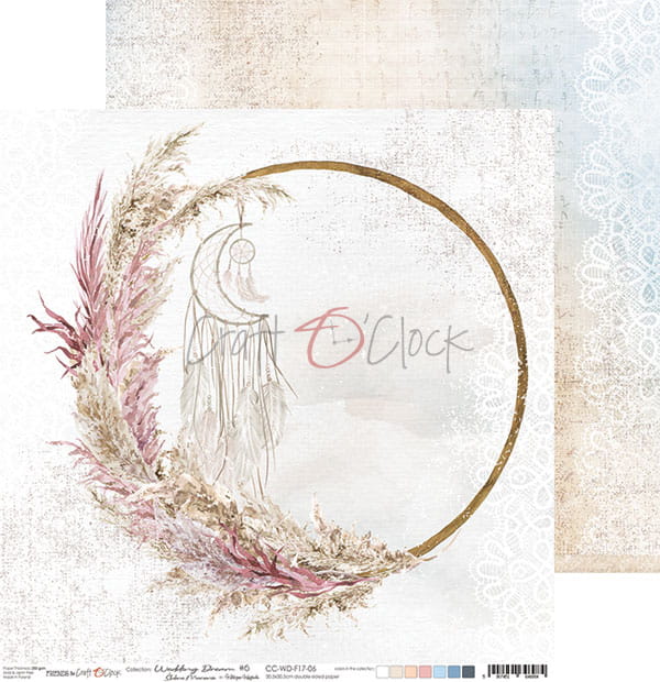 Wedding Dream 12"x 12" - sada 6 ks