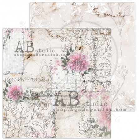 Carry Me Slowly 12x12" - sada 8 listů+1 list k vystřižení