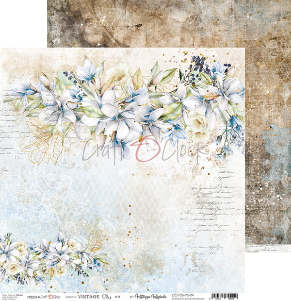 Vintage Sky 12"x 12" - sada 6 ks + 1 bonus
