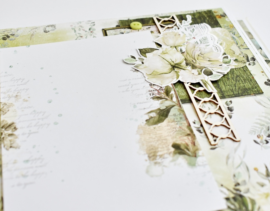 Svatební fotoalbum No.184 ... Zelenobílé/Greenery Invitation