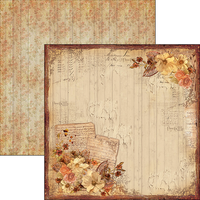 Autumn Whisper 12x12" - sada 8 listů