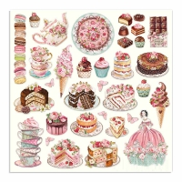 Sweety 12x12"- sada 10 listů