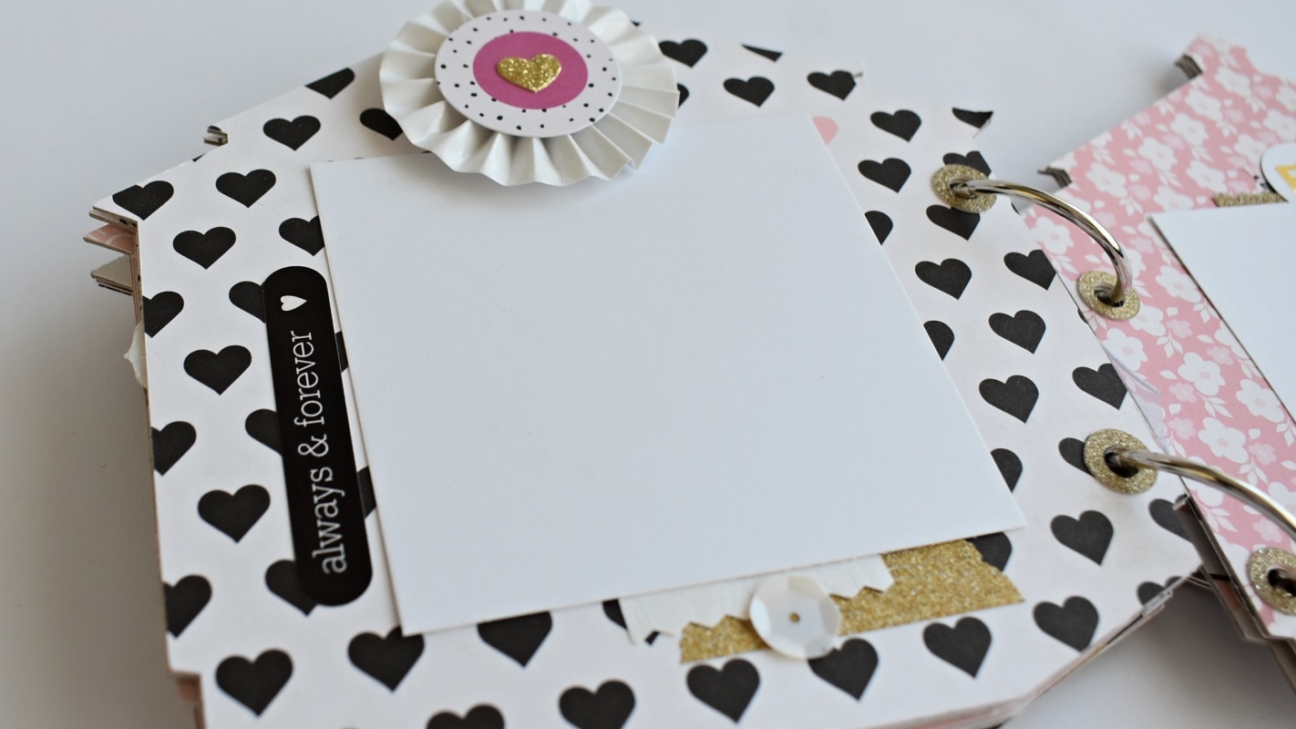 Svatební mini fotoalbum No.112