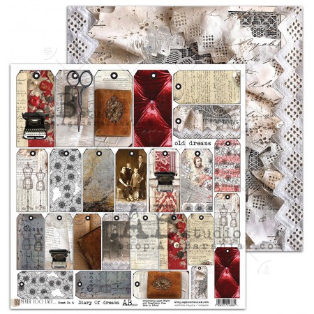 Never Too Late 12x12" - sada 8 listů+1 list k vystřižení